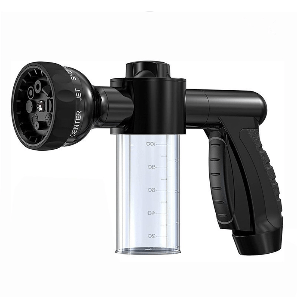 WeJet – ראש רחצה לכלבים עם מיכל סבון מובנה